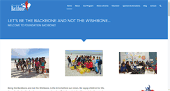 Desktop Screenshot of foundationbackbone.co.za